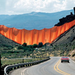 Christo and Jeanne-Claude Valley Curtain, Rifle, Colorado, 1970-72, Photo Wolfgang Volz