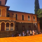 Il Palazzo dei Beretta/Gnutti sull'isolotto al quale si aveva accesso durante The Floating Piers