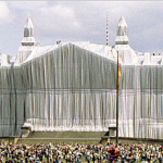 Il Parlamento tedesco impacchettato a Berlino, nel 1995 (Photo Wolfgang Volz)