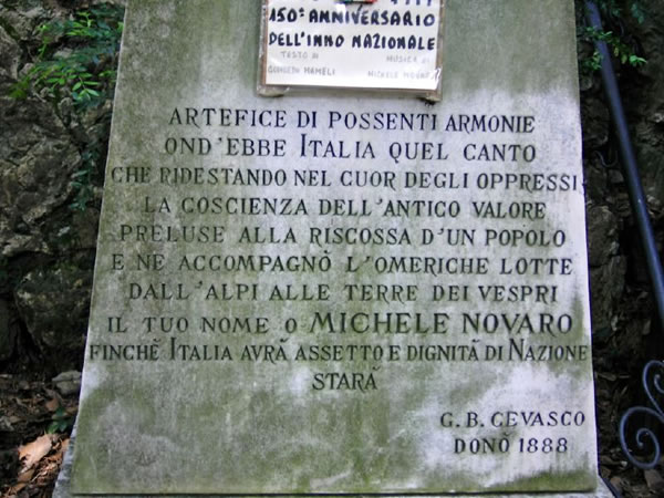 La tomba Novaro al cimitero genovese di Staglieno