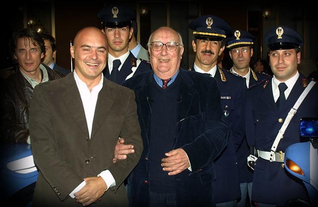 Andrea Camilleri e Luca Zingaretti insieme