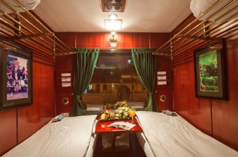 Una cabina sul Victoria Express Train