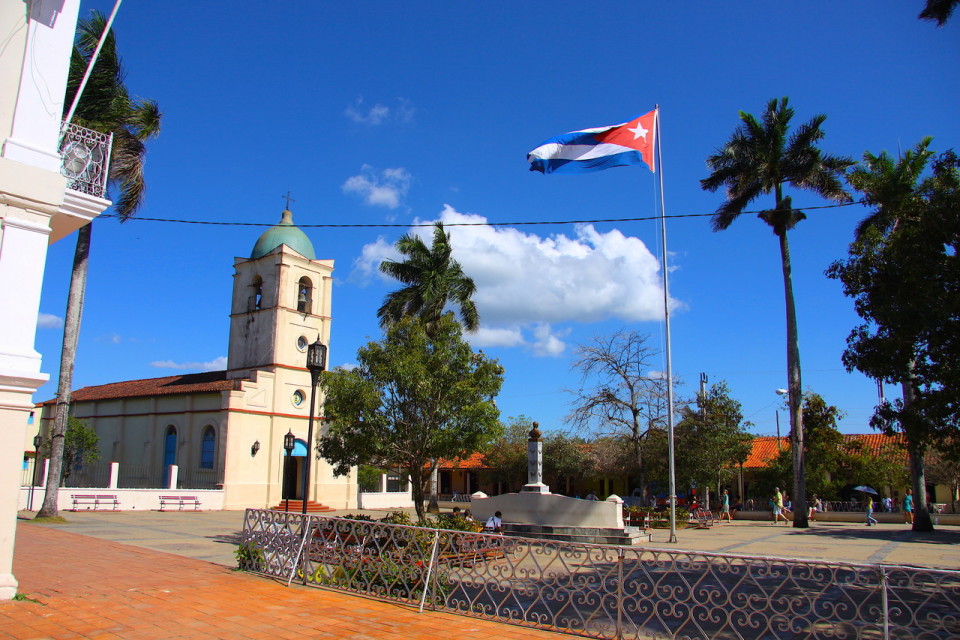 La piazzetta di Valle de Vinales