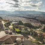 Panoramica su Cuenca da Turi