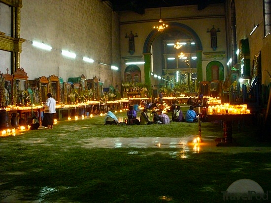 Rituali nella chiesa di San Juan de Chomula