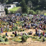 Il cimiterino della comunità d San Juan de Chamula