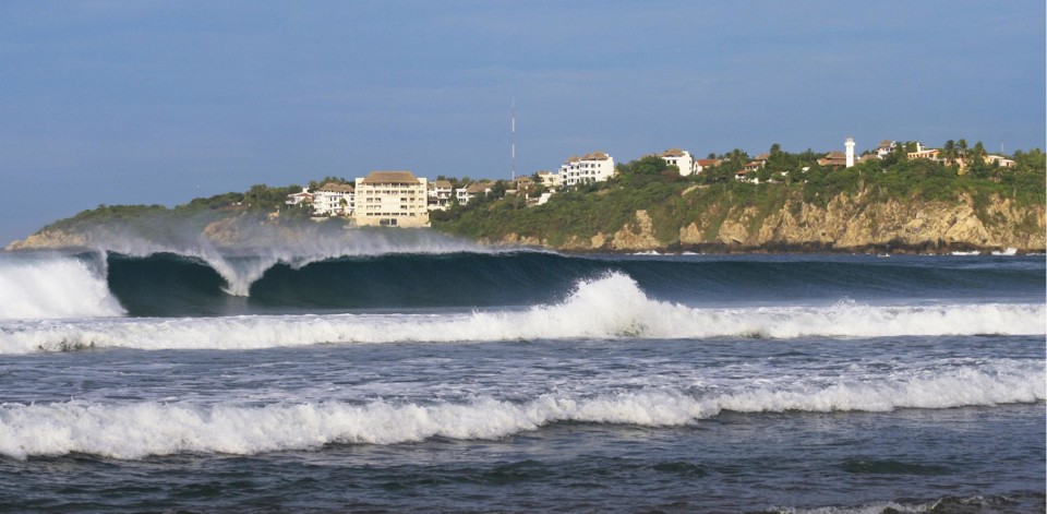 Puerto Escondido è conosciuta dai surfisti per le sue onde