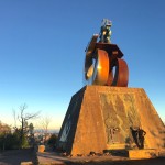 Il monumento sul Monte de Gozo