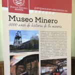 Entrando nel Museo Minero del Parque omonimo