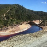 Il Rio Tinto visto dal trenino