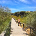 La passerella che porta vicino alla duna