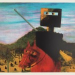 Kelly and Red Horse 1972 Sir Sidney Nolan 1917-1992