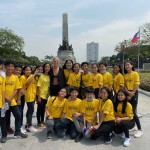 Rizal Park sullo sfondo