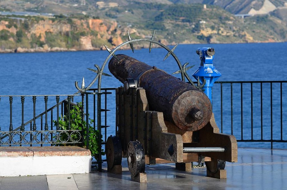 Nerja e il suo cannone