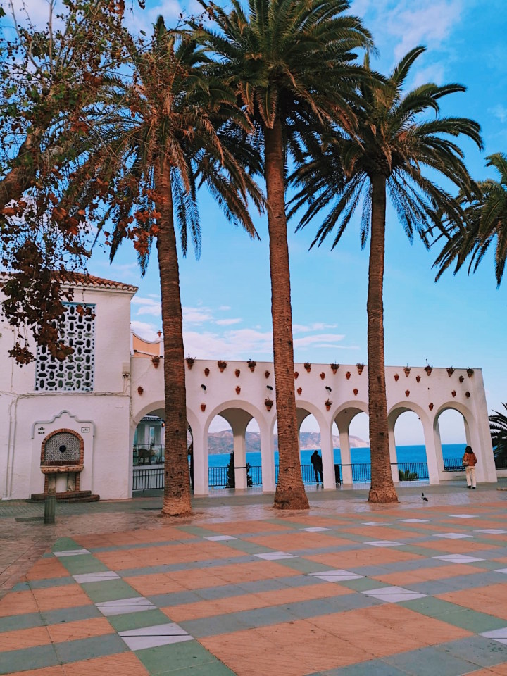 Un particolare del Balcone di Nerja