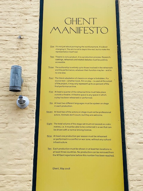 Il Manifesto di Gent