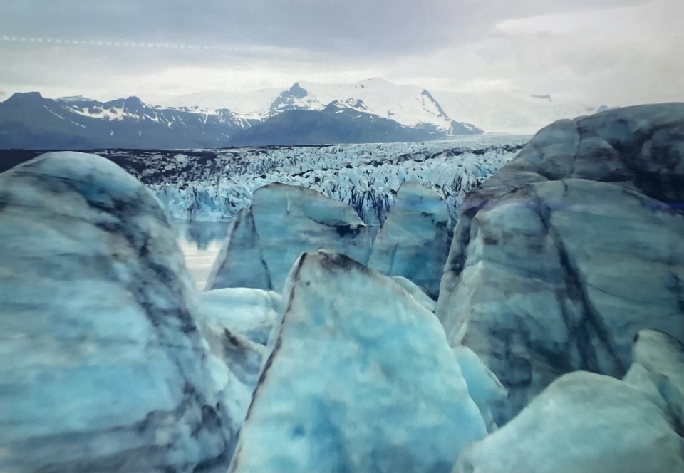 Iceberg naturali su terra ferma