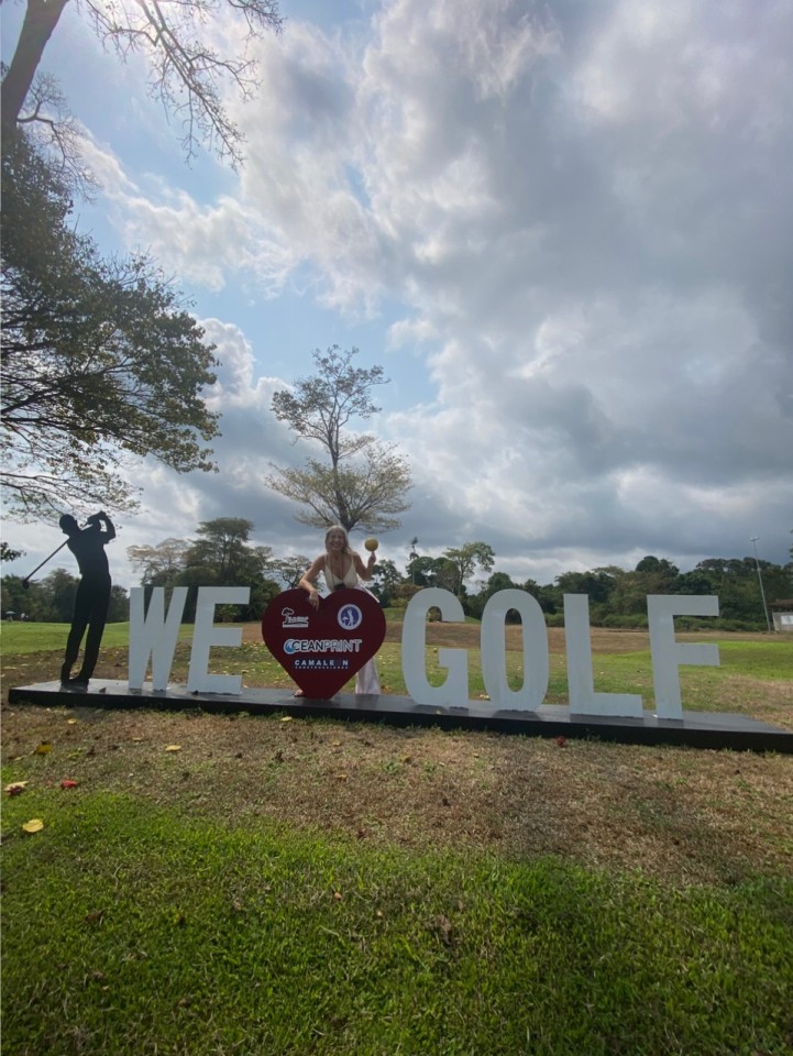 I love Golf. Questo 18 buche è in Malabo