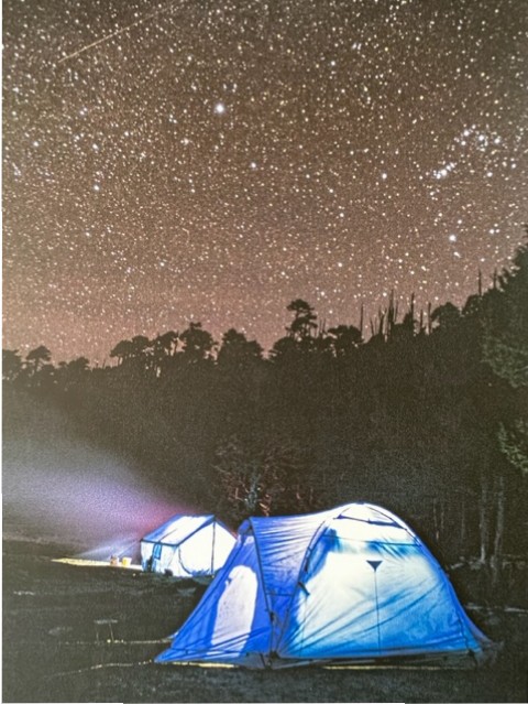 una-notte-stellata-classica-di un Bhutan-senza-smog