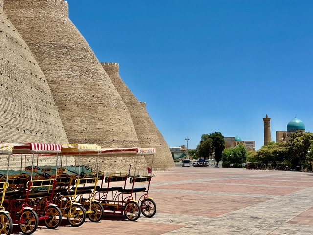 Gironzolando per il centro Unesco di Bukhara