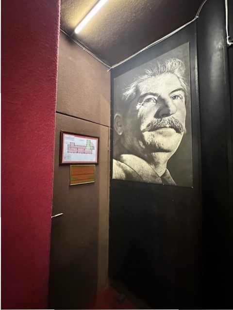 A Gori dentro il Museo di Stalin