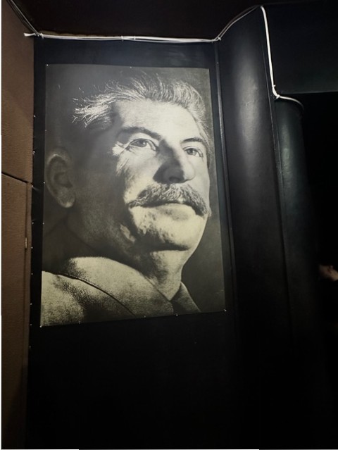 A Gori dentro il Museo di Stalin