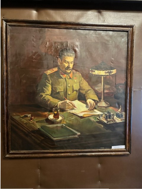 A Gori dentro il Museo di Stalin