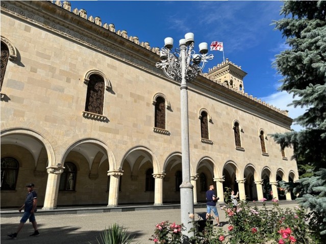 A Gori dentro il Museo di Stalin